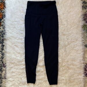 Old Navy High-Waisted Cropped Elevate [go dry] Legging With Mesh, Size Small